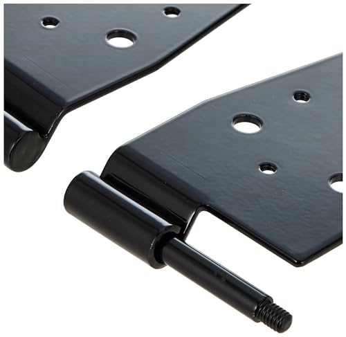 Rugged Ridge Door Hinge Kit | Black, Steel, 4 Piece Set | 11202.01 | Fits 1987-1995 Jeep Wrangler Yj; 1997-2006 Jeep Wrangler Tj