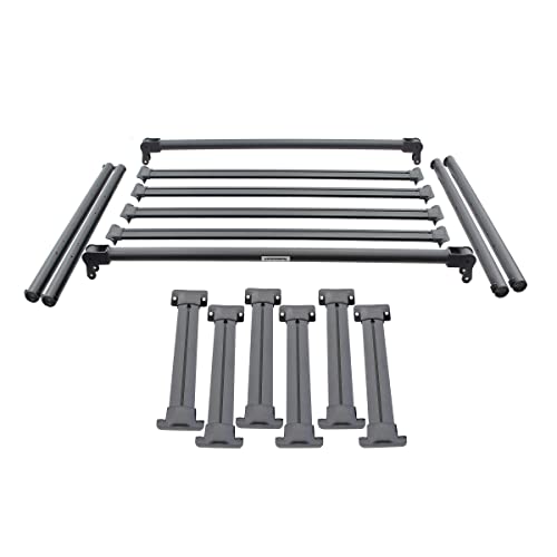 Go Rhino 5951000T-01 Xrs Overland Xtreme Rack Box 1 Only For 06-24 Ranger, Canyon, Tacoma, Frontier, Colorado