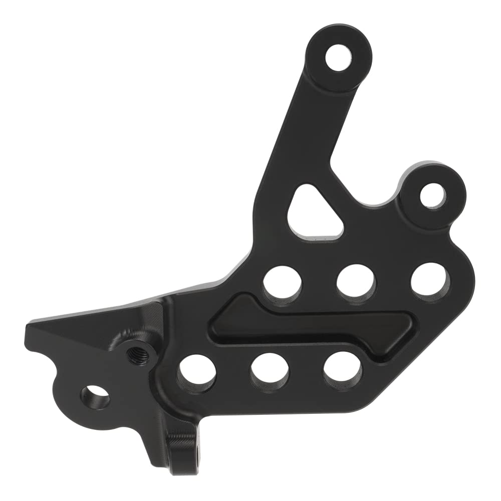 JFG RACING Foot Pegs Bracket Kit for Surron Light Bee,CNC Adjustable Foot Rest Pedal Brackets and Peg Support Brace for Electric