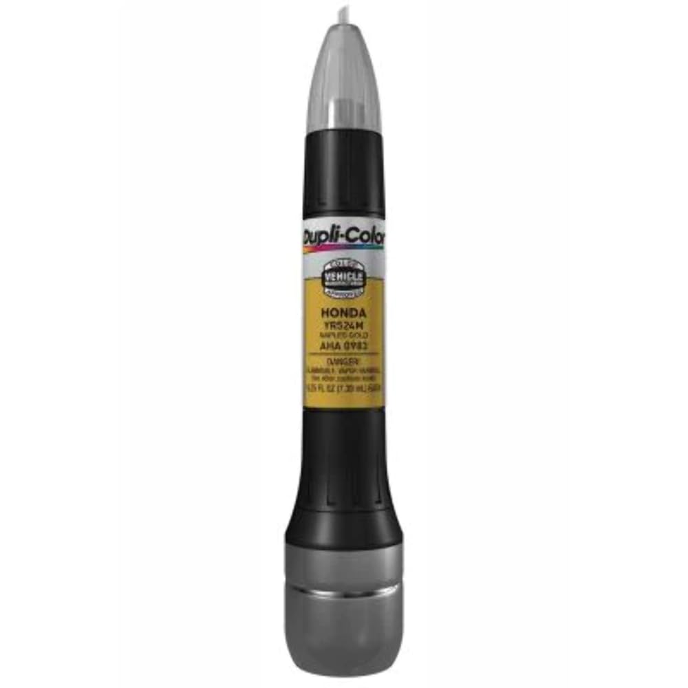 Dupli-Color Aha0983 Scratch Fix All-In-1 Exact-Match Automotive Touch-Up Paint - Honda Naples Gold - 0.25 Oz. Paint Pen