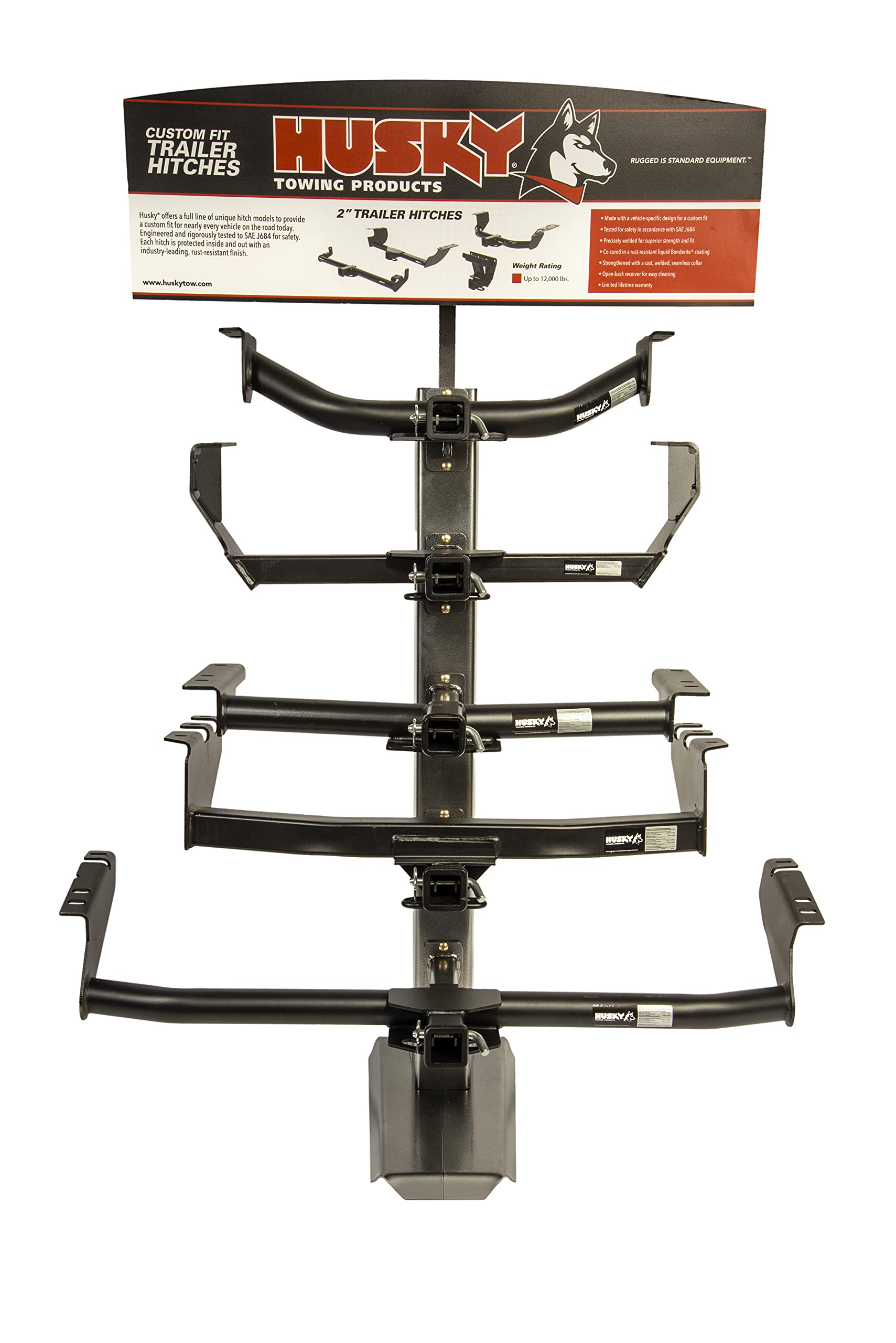 Husky Towing Receiver Stand, No Header