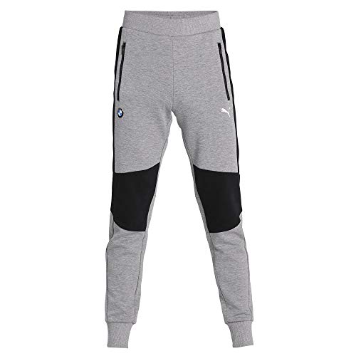 PUMA Formula 1 Men's Sweat Pants, Large, Polyester, Medium Gray Heather, Model 59800203