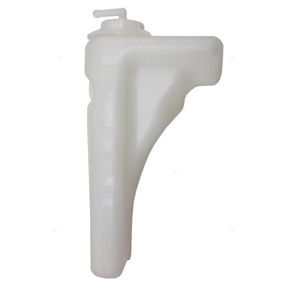 Brock Replacement Coolant Overflow Tank Recovery Bottle Expansion Reservoir With Cap Compatible With 92-95 Civic & Civic Del Sol