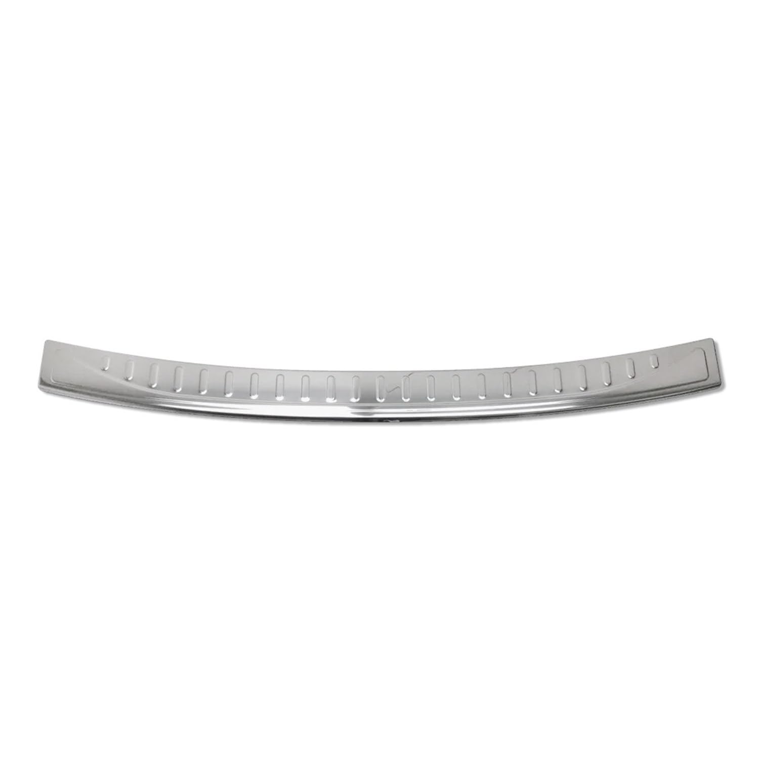 Omac Rear Bumper Sill Cover Protector Guard For Vw Tiguan 2018-2024 Steel Silver