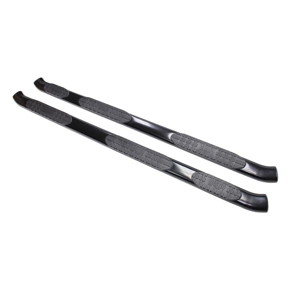 Westin 21-534655 Black Pro Traxx 5 Oval W2W Nerf Step Bars Fits 2017-2022 F-250 F-350 Super Duty Crew Cab (8Ft. Bed) 1 Pair