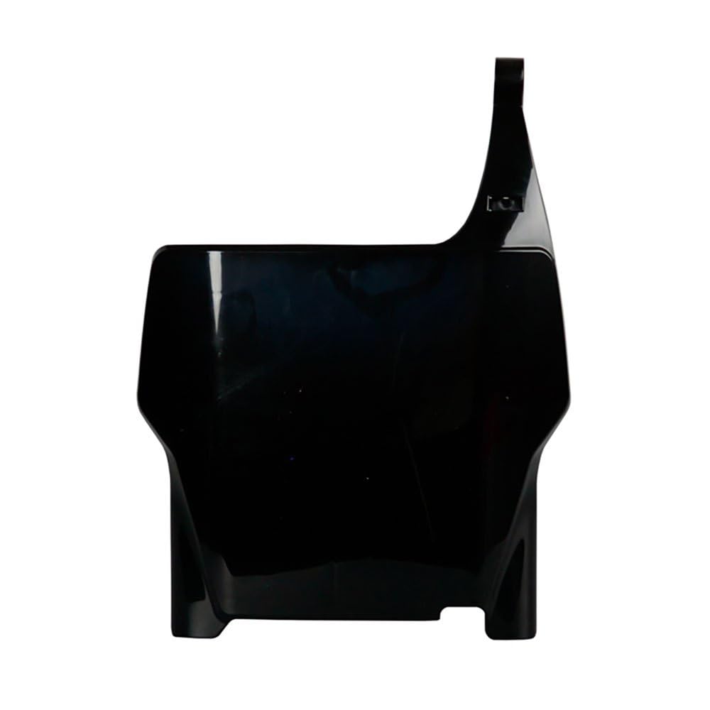 Polisport Front Number Plate Black - Fits: Honda Cr125R 2004-2007