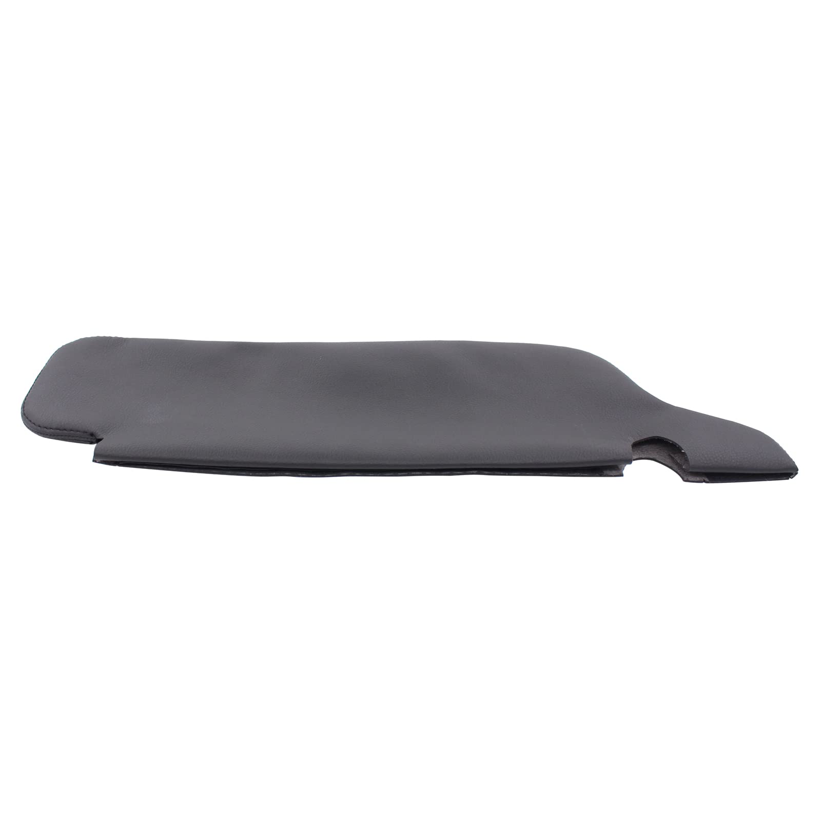 MOTOKU Sun Visor Replacement Covers for Ford Mustang 1994-2004, Black Microfiber Leather, Left & Right Side, Model Z14AHCA1BK