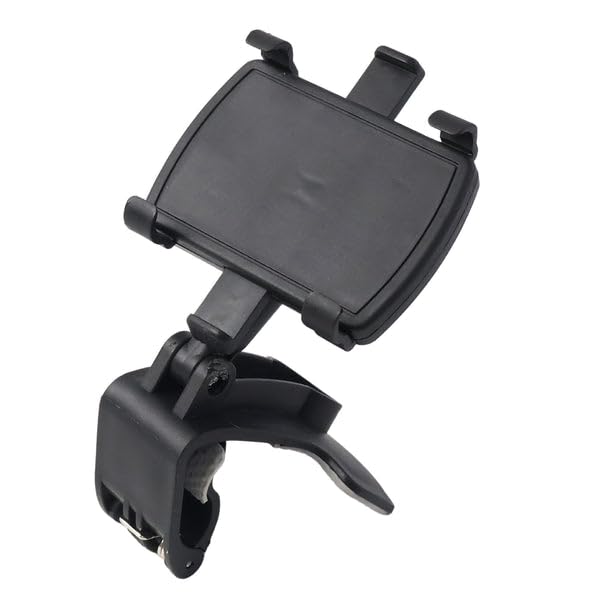 TECHINFO SOLUTIONS Car Mobile Phone Holder Mount Stand with 360 Degree. Stable One Hand Operational Compatible with Car Dashboar