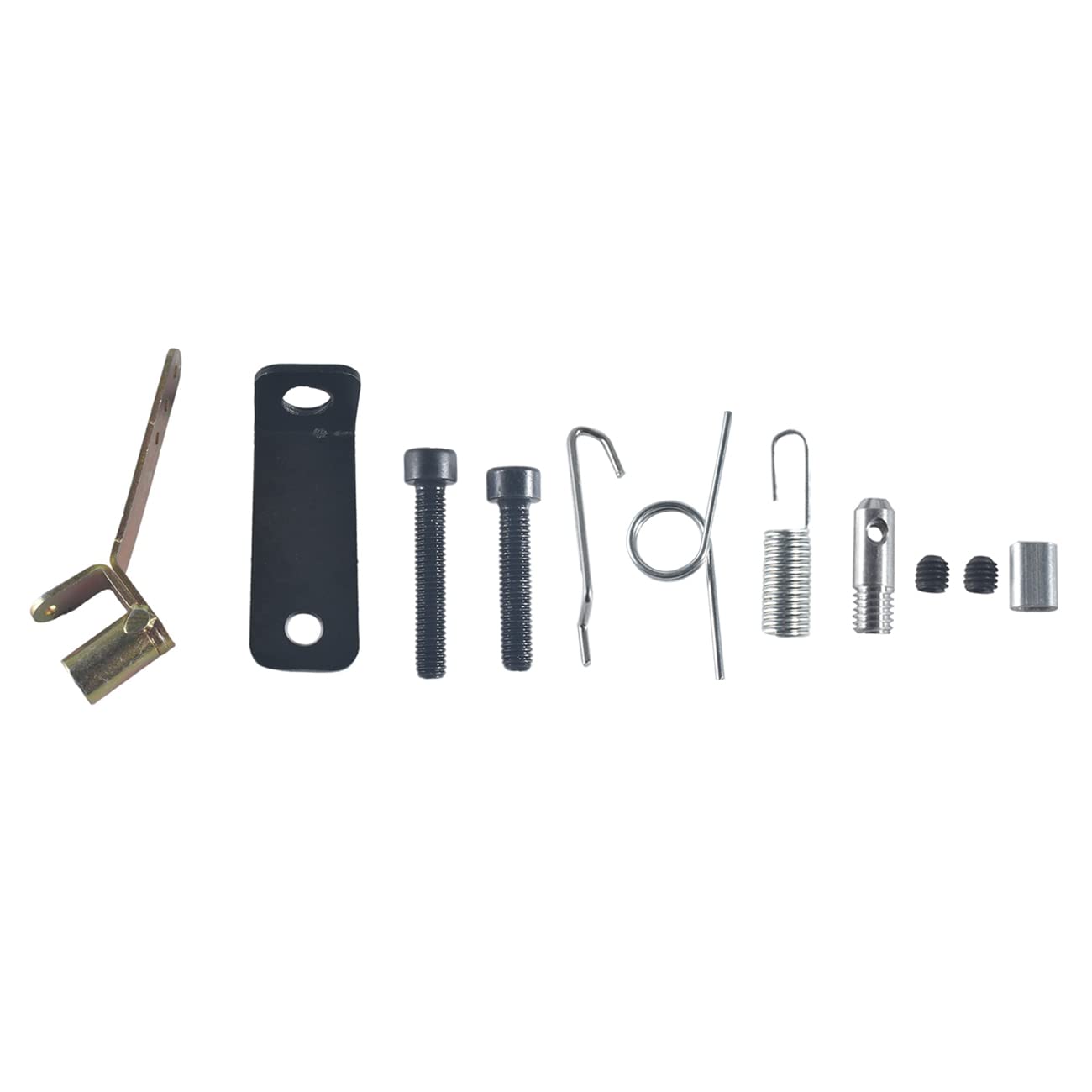JSCJCAS Carburetor Throttle Linkage Kit for Honda GX160 GX200 Clone - Go Kart Throttle Cable Kit