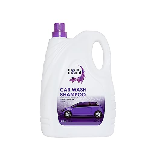 Moon And Mount Car Washing Liquid, Car Wash Shampoo, Safe For Cars, Trucks, Motorcycles, Rvs & More, Wash Liquid For Car And Bik