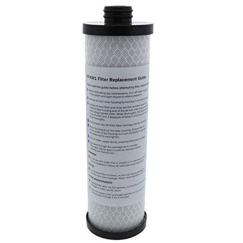 Neo-Pure KW1 RV Water Filter - MAX Filter with KDF 55 & Coconut Carbon - 1 Count
