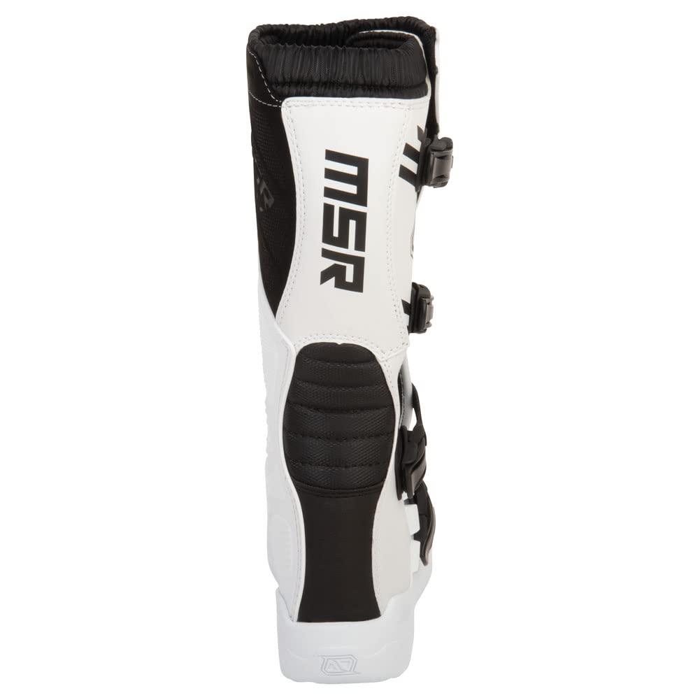 Msr M3X Motocross Boot (10, White)