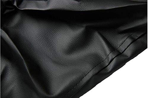 Comily Plus+ 18Inch Universal Pvc Spare Tire Wheel Cover Waterproof Dustproof Protector-Plain Black(18'' For Diameter 32.8''-33.