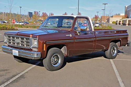 Automotive Authority Black Side Body Trim Molding for 1973-1987 Chevy GMC Pickup Trucks - 2.25" Wide, Quarter Roll - 80"