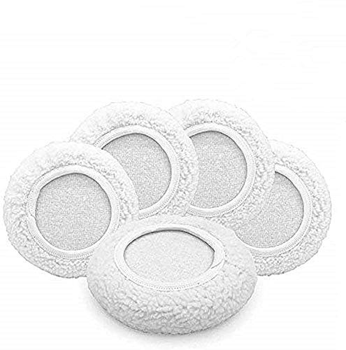 AIVS Car Polisher Pad Wool Bonnet Buffing Wheel Polishing Pad Waxer Pads for Car Buffer Bonnets Polisher, 5 Pieces(7inch8inch)