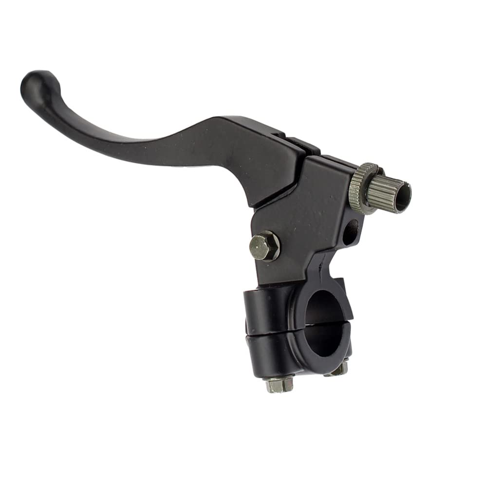 DKIIGAME Left 7/8 22mm Clutch Brake Lever Perch for Honda CR XL XR CRF XR50 CRF50 70 125 LV10 Coolster Roketa Baja Pit Dirt Bike