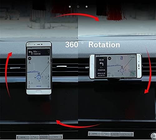 CHEYA Alumium Alloy Car Interior Center Console Dashboard Main Co-Pilot Air Vent Mobile Phone Holder for Land Rover Defender 110