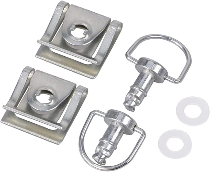 Motorcycle 1/4 turn Quick Release Fasteners Fairing Bolts Studs Quarter Turn + Clips Fits for Honda Yamaha Suzuki Kawasaki Ducat
