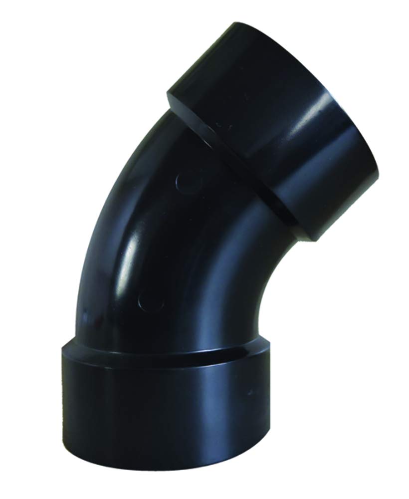 VALTERRA LLC D502887 45 Elbow 3 inch HUB DWV