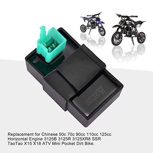 Goofit 5 Pin Ac Cdi Box Unit Replacement For Chinese 50C 70C 90Cc 110Cc 125Cc Horizontal Engine 3125B 3125R 3125Xr8 Ssr Taotao X