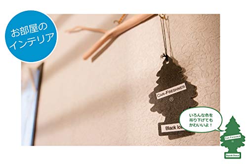 Little Trees Car Air Freshener | Hanging Paper Tree For Home Or Car | Caribbean Colada| 6 Pack