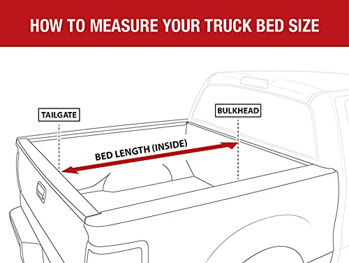 Maxmate Soft Roll-Up Truck Bed Tonneau Cover Compatible With 2022-2025 Nissan Frontier | 5' (60'') Bed | Tcn169057