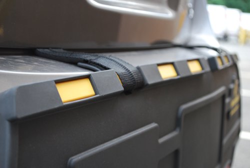 BumperBully Bumper Guard - Gold Edition, 3cm Rubber Rear Protection, Durable Outdoor Accessory
