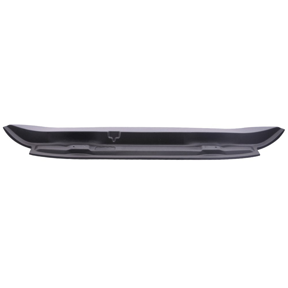 Pre-Painted Roof Spoiler Compatible With 1992-1995 Honda Civic, Duckbill Style Painted Matte Black Abs Rear Wind Spoiler Wing Available By Ikon Motorsports, 1993 1994