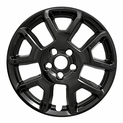 Coast to Coast International IMP W/S Set of 4, Aluminum, Black, Model IWCIMP443BLK, 19" Renegade, 17"
