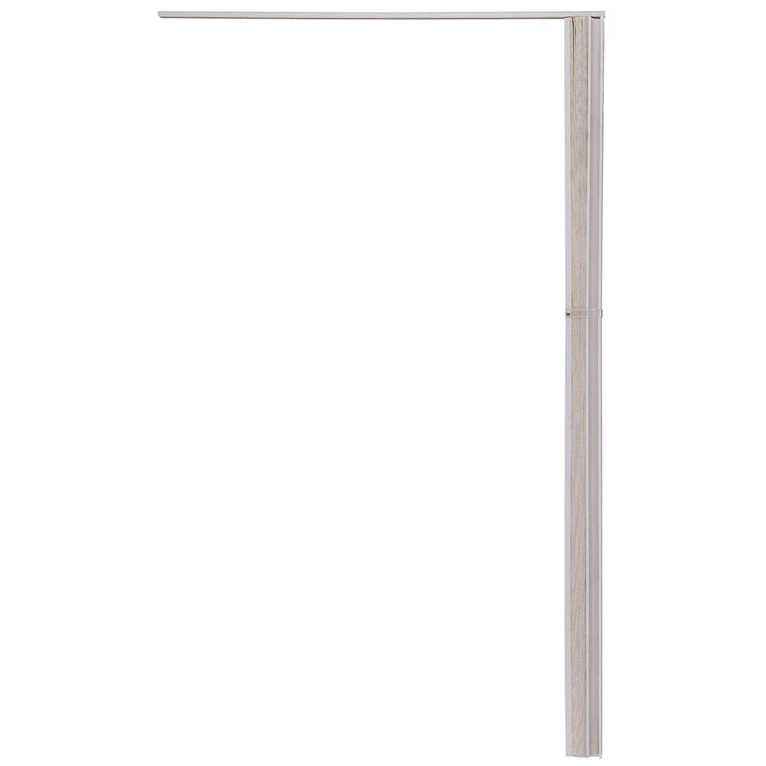 Camper Comfort Closet Folding Door, Ivory Fabric, 24" W x 75" H, Model CC-PFD