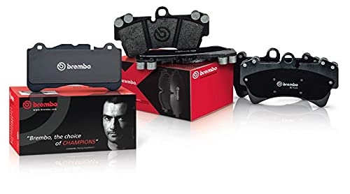 Brembo P59079N Premium Ceramic Front Disc Brake Pads - Black, Alloy Steel for CADILLAC/HYUNDAI/OPEL/TESLA/VAUXHALL OE# 232