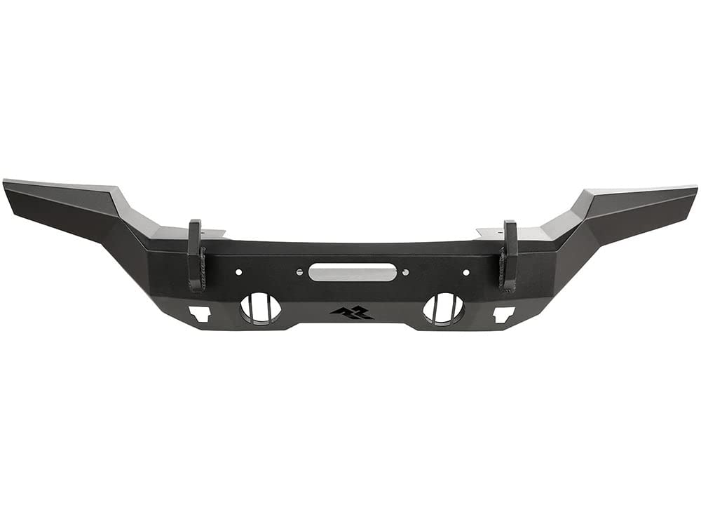 Rugged Ridge Hd Bumper, Front | Stubby, Steel, Textured Black | 11540.32 | Fits 2018-2024 Jeep Wrangler Jl; 2020-2024 Jeep Gladiator Jt