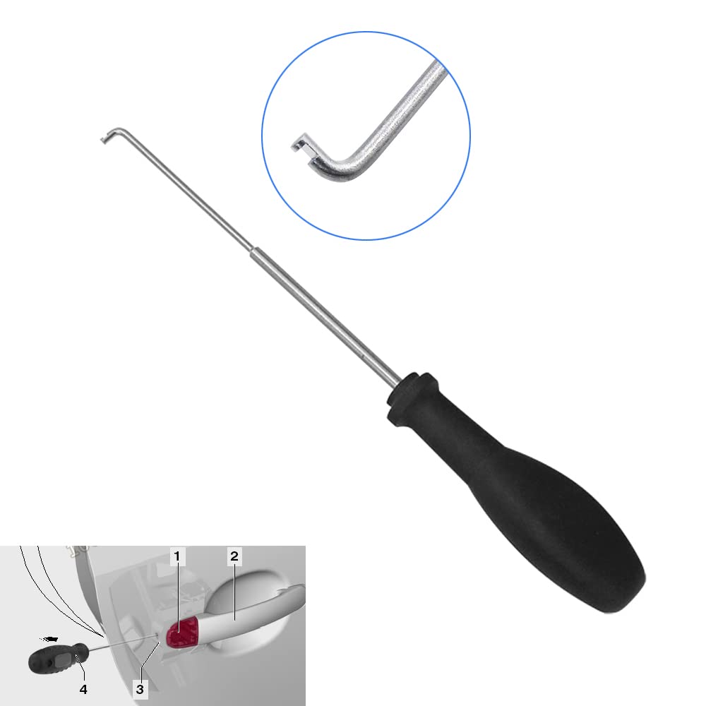 Utmall Door Handle Dismantling Tool For Vw Audi T10389,Car Door Removal Special Hand Tool