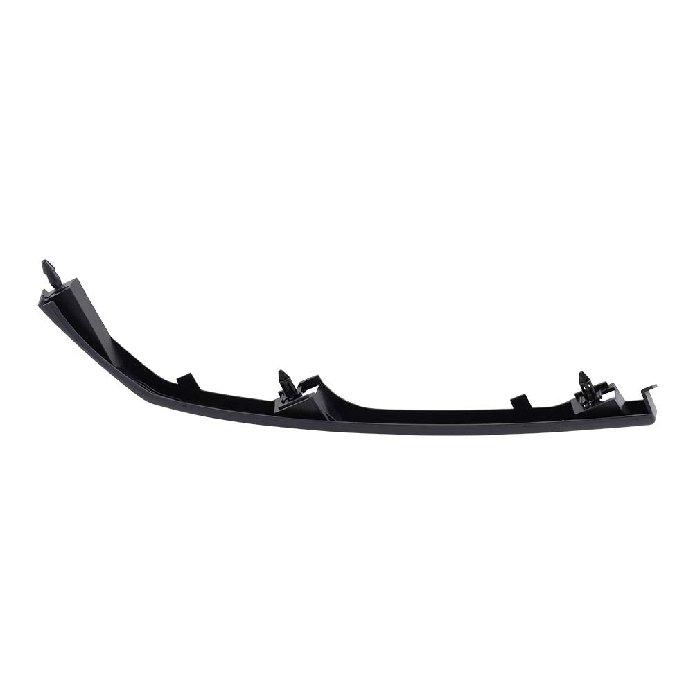 Brock Replacement Set Front Bumper Headlight Molding Trim Grille Filler Panels Compatible With 04-15 Titan Armada Qx56