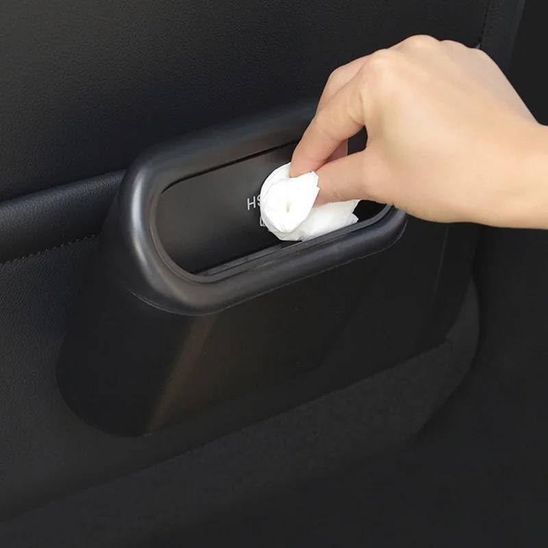 Mann MartAuto Interior Organizer: Leakproof Car Trash Can with Easy Hanging Design for Clean & Tidy Driving