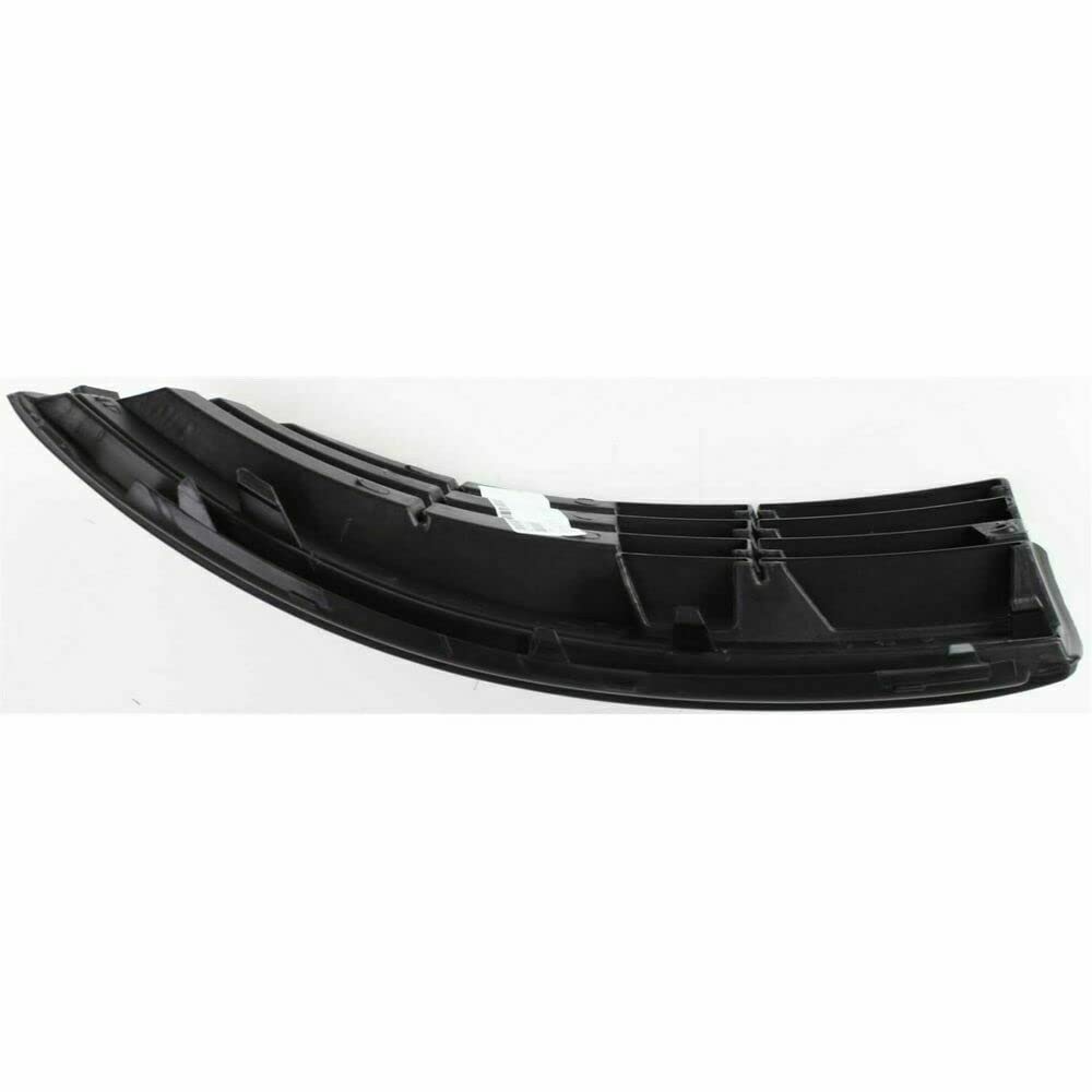 Dat Auto Parts Front Left Driver Side Bumper Cover Cover Grille Insert Trim Replacement For 2005-2010 Volkswagen Jetta Black Mol