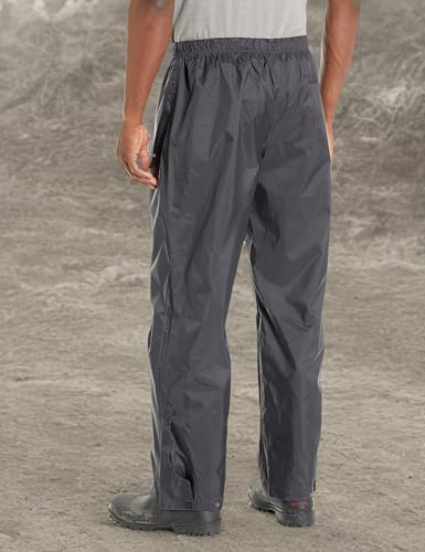 Arctix Men's Storm Rain Pant, Charcoal, Small/28 Inseam