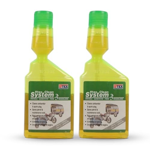 Iftexclean System 2/3 Petrol Additive For 2 & 3 Wheelers (Pack Of 2)(100 Ml)