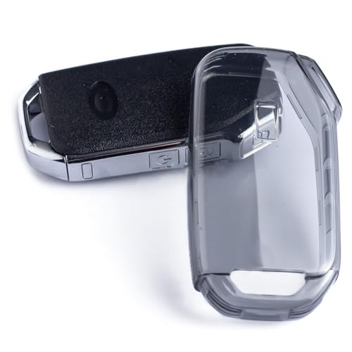 Jvcv Soft Tpu Transparent Cover Compatible With Kia Seltos 2023 Facelift Htx Carens X Line Sonet Facelift 3/4 Button Smart Key (