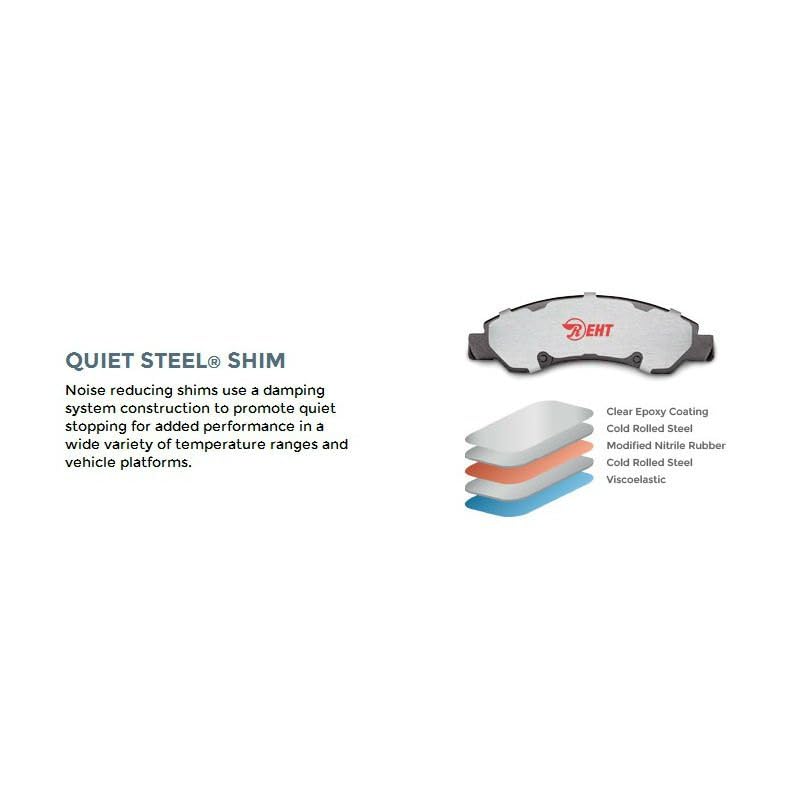 Raybestos Brake Pad Set Bpieht215