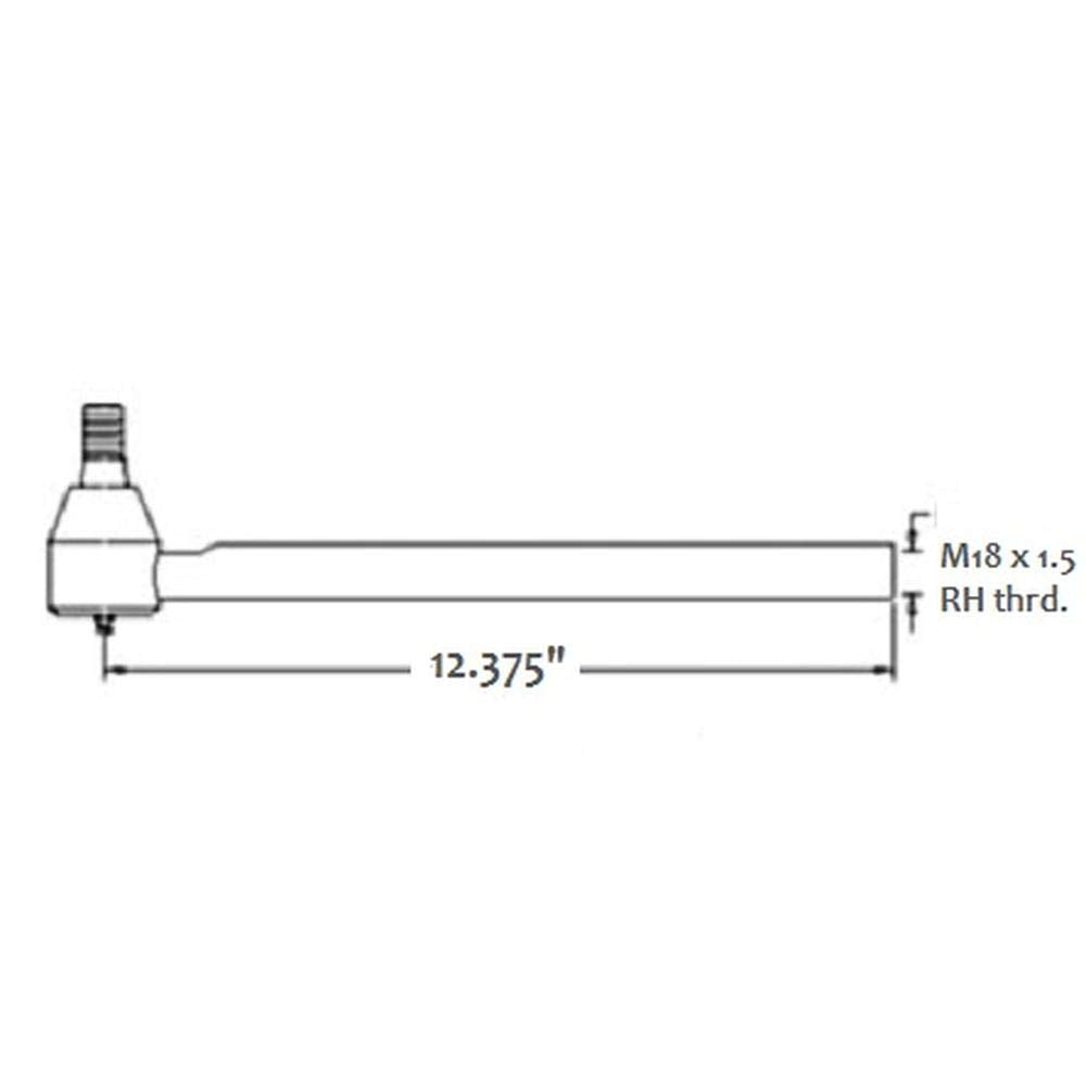 Raparts 85805977 New Tie Rod Fits Ford/New Holland 555E 575E 655C 655D 655E +