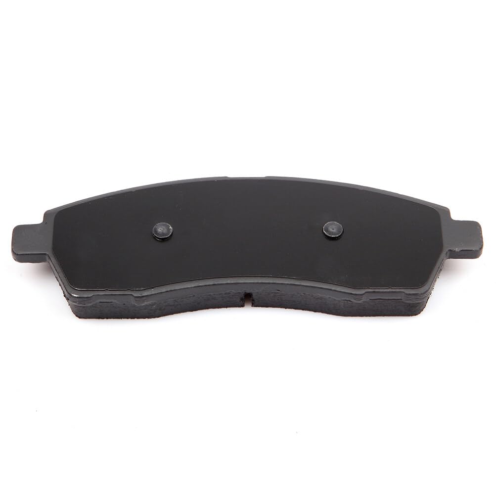 Eccpp D824-7625 D757-7626 Front Ceramic & Rear Semi Metallic Disc Brake Pad Set - Fit For Ford Excursion 2000-2005, F-250 Super