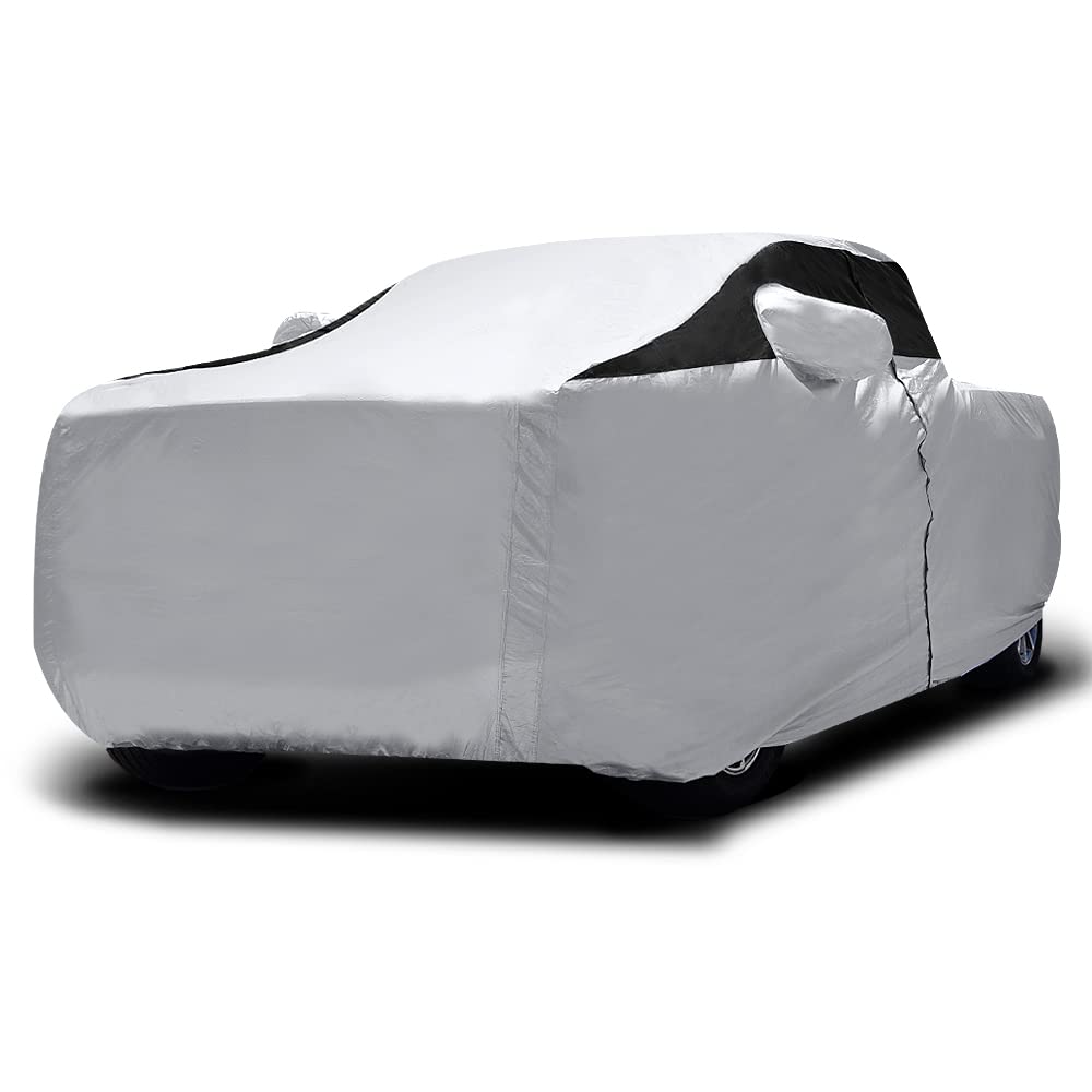 Titan Premium Multi-Layer Peva Car Cover For Large Pick-Up Trucks 213-234   . Waterproof, Uv Protection, Anti-Scratch Protective