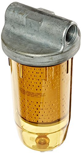 Goldenrod (495-3/4) Bowl Fuel Tank Filter With 3/4' Npt Top Cap