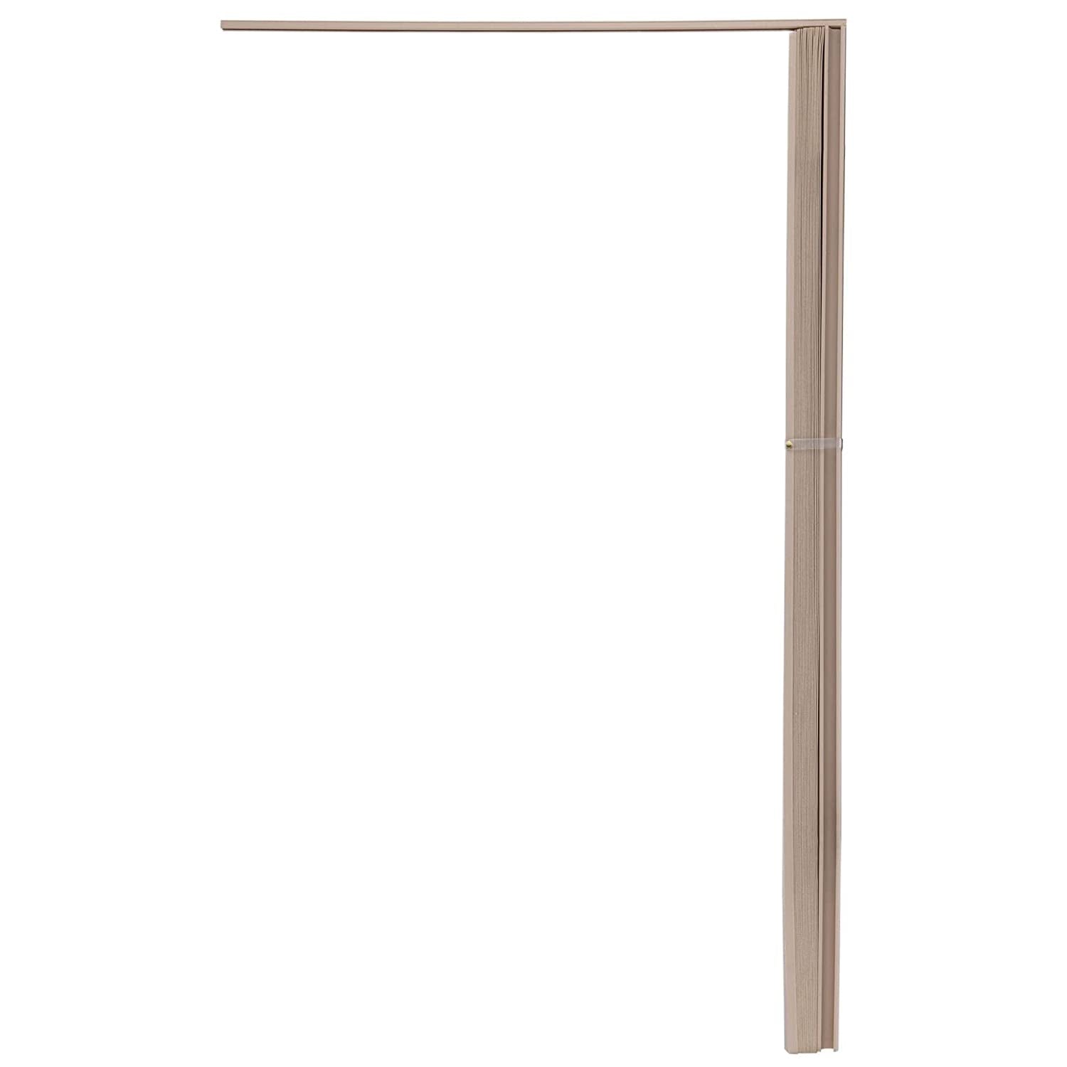 Camper Comfort Pleated Folding Door, 36" W x 75" H, Heavy-duty Tan Fabric, Model CC-PFD