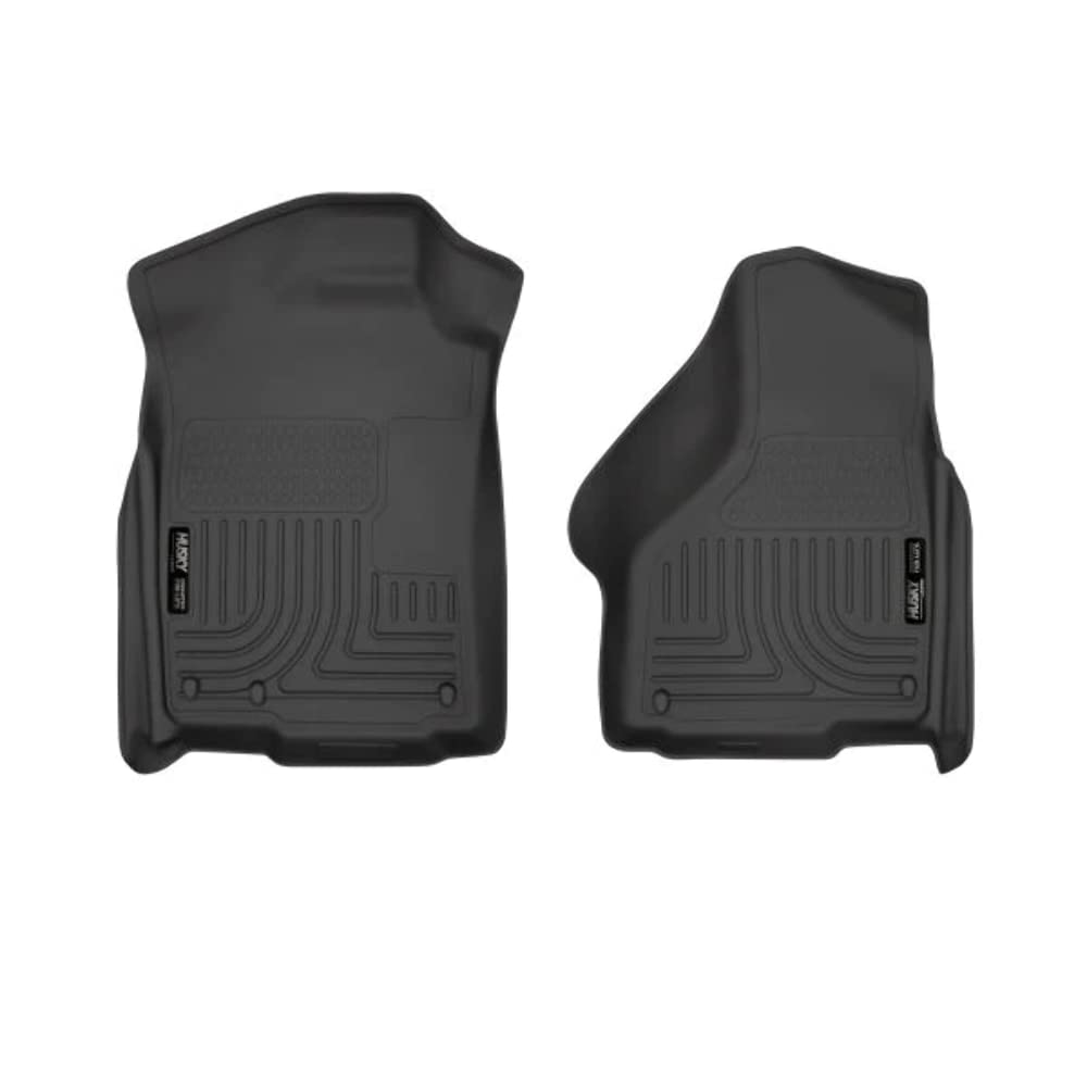 Husky Liners X-Act Contour Floor Mats | Fits 2014 - 2020 Chevrolet Impala | Front Row, 2-Pc Black - 55641