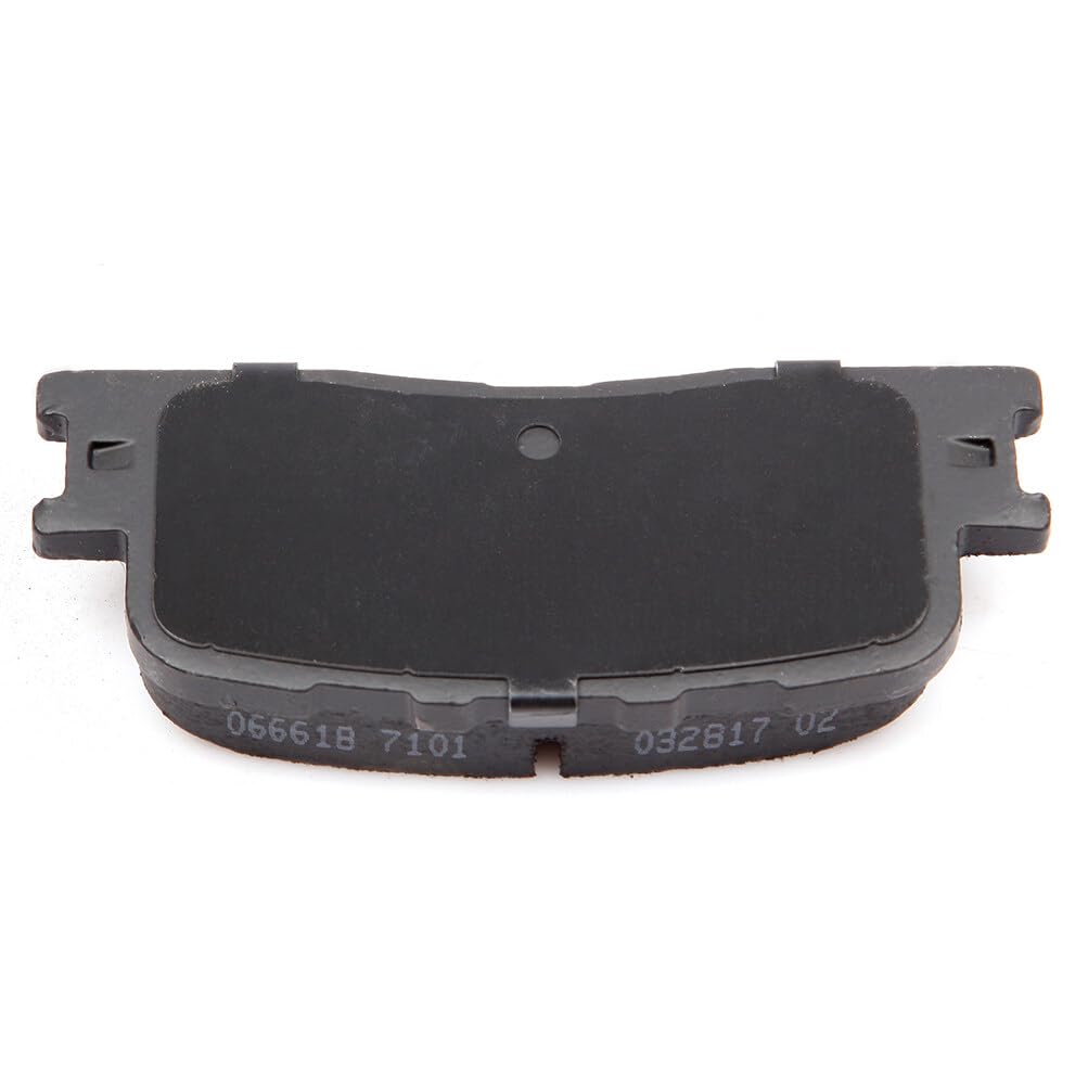 Eccpp D885-7762 4Pcs Rear Ceramic Disc Brake Pad Set Fit For Lexus Es300 2002-2003,For Lexus Es330 2004-2006,For Toyota Camry 20