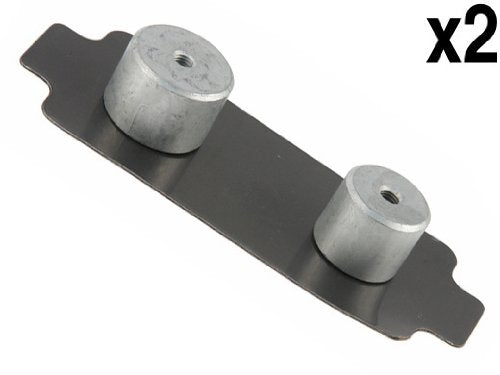 For Porsche (99-10) Brake Pad Damper Front (X2) Oem