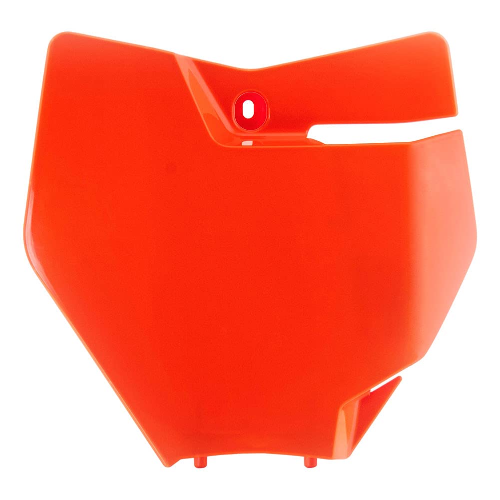 Acerbis Front Number Plate 16 Ktm Orange For Ktm 250 Xc 2017-2018