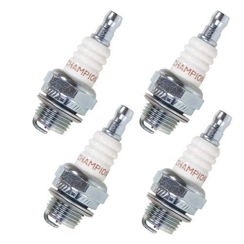 Champion DJ8J Pack of 4 Copper Plus Small Engine Spark Plug Stock #847